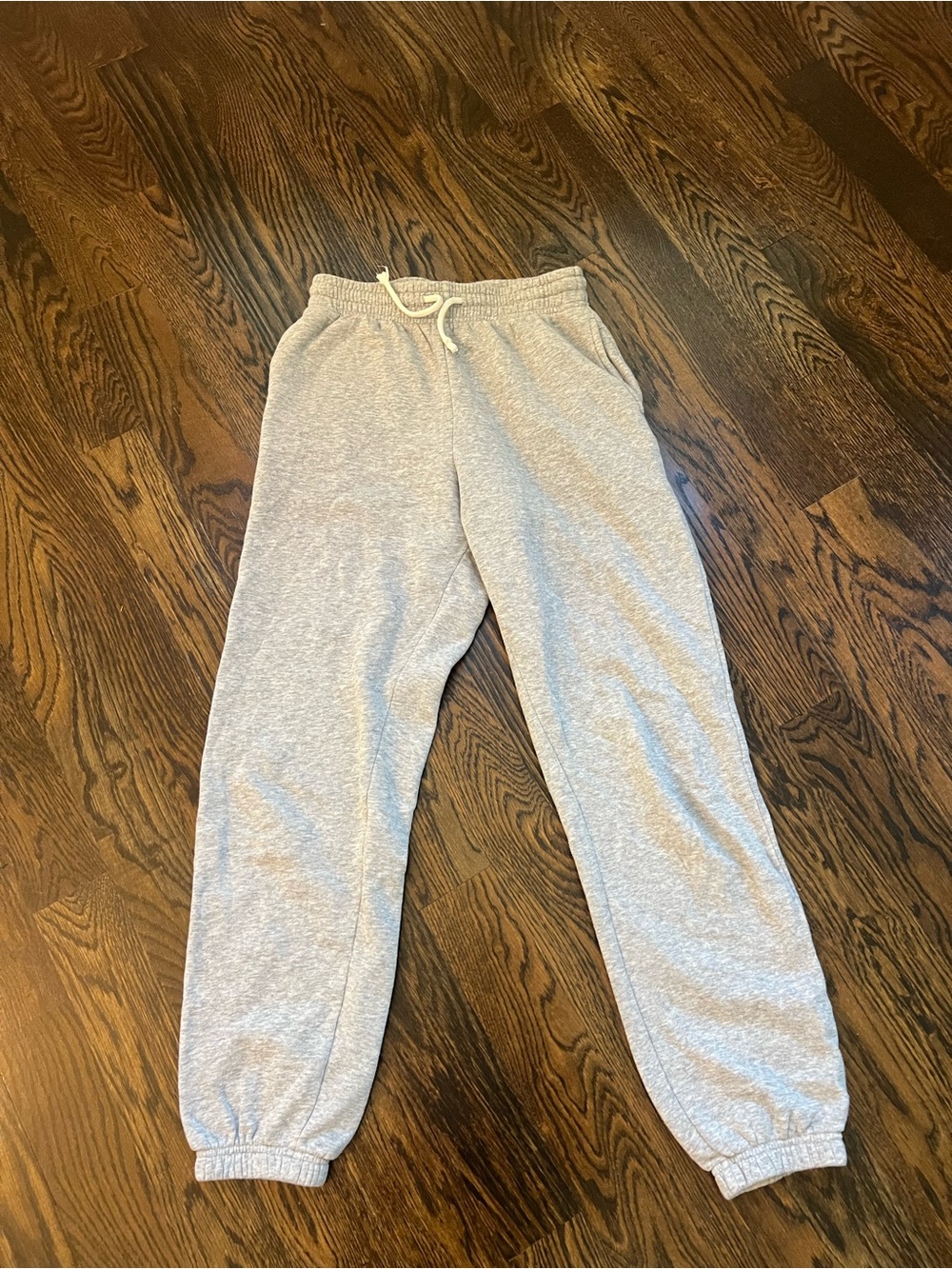 Urban Outfitters Light Gray Drawstring Joggers